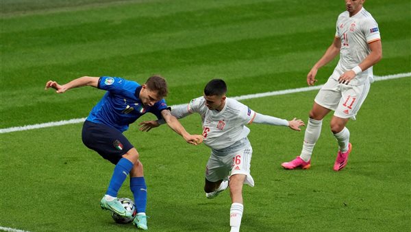 جانب من المباراة