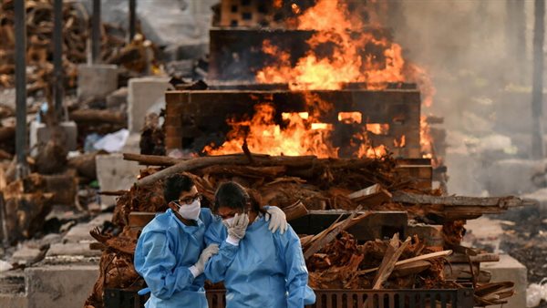 محرقة لجثث وفيات