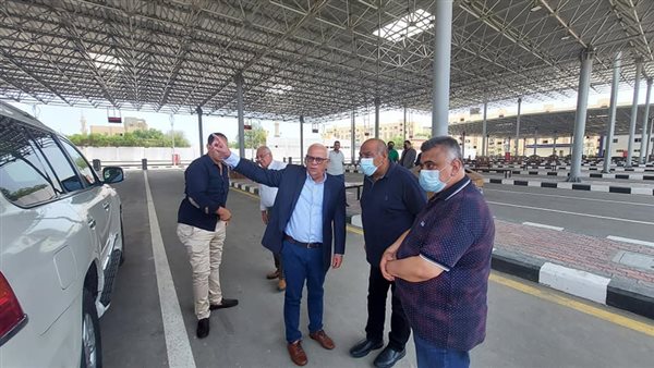 محافظ بورسعيد خلال