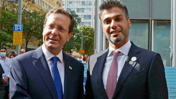 سفير الإمارات يصافح