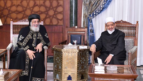 شيخ الأزهر والبابا