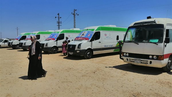 القافلة الطبية بمطروح