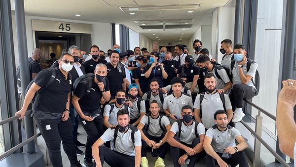 بعثة المنتخب الاولمبى